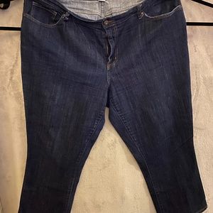 Plus Sized Denim Bermudas